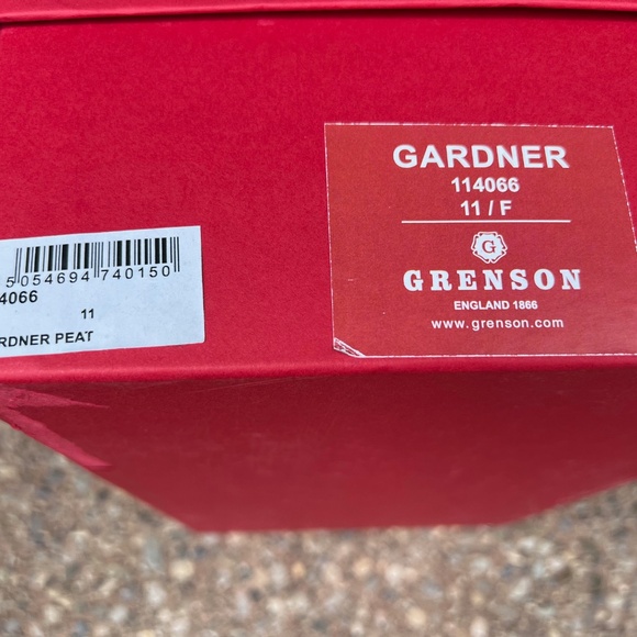 Grenson Gardner Suede Leather Derby Shoes UK 11 - Picture 8 of 8